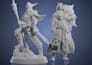 sculpt high quality 3d character models, action figure, toy, statue for printing